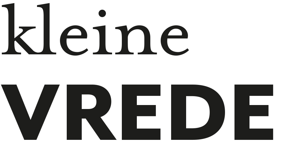 Tekstlogo de Kleine Vrede